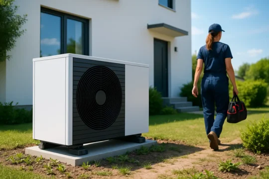 Erfolgreiche Wärmepumpen-Installation in Lüttchendorf abgeschlossen